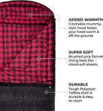 Спальный мешок TETON Sports Celsius XXL компрессионный мешок для семейного туризма — изображение 4