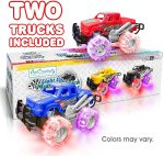 Монстр-траки набор Light Up Monster Truck для мальчиков и девочек 6-дюймов — изображение 2
