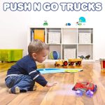 Монстр-траки набор Light Up Monster Truck для мальчиков и девочек 6-дюймов — изображение 6