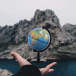 Глобус мира для обучения детей, образовательные вращающиеся глобусы с картой мира, мини-размер — изображение 6