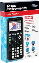 Калькулятор цветных графиков Texas Instruments TI-84 Plus CE, черный 19 см — изображение 2