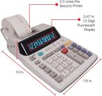 Калькулятор двухцветной печати Sharp EL-1801V 2,1 строк/с,10 см, черный/красный — изображение 4