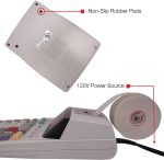 Калькулятор двухцветной печати Sharp EL-1801V 2,1 строк/с,10 см, черный/красный — изображение 5