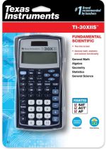 Научный калькулятор Texas Instruments TI-30XIIS, черный с синими акцентами — изображение 4