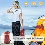 Спальный мешок ECOOPRO для теплой погоды - портативный, водонепроницаемый для кемпинга на открытом воздухе — изображение 6