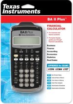 Финансовый калькулятор Texas Instruments BA II Plus, черный — изображение 2