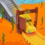 Трєк - гоночная трасса Игрушки Автомобильный набор для мальчиков Дети 2 Электромобиль  Гибкий поезд на 360 ° — изображение 7