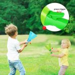 Игры для детей на открытом воздухе в помещении, игра с мячом Pop-Pass-Catch с 4 корзинами для запуска — изображение 2