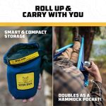 Гамак для кемпинга Портативный гамак Wise Owl Outfitters с ремнями для деревьев — изображение 6