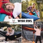 Детский гамак Wise Owl гамак для кемпинга, Гамак для использования в помещении и на улице — изображение 3