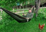 Гамак Bliss Double - Удлиненный - Очень широкий - Очень большой - Двойной широкий кемпинговый гамак для двоих — изображение 5