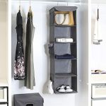 Подвесной тканевый органайзер Simple Houseware в шкафу на 5 полок — изображение 2