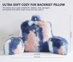Пушистая меховая подушка для чтения Jillche Bed для взрослых и детей — изображение 3