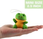 Набор из 32 мини-плюшевых игрушек для животных, милые маленькие животные, плюшевые украшения для ключей — изображение 3