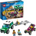 Конструктор LEGO City Race Buggy Transporter Забавная игрушка для детей (210 шт.)