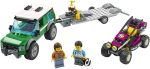Конструктор LEGO City Race Buggy Transporter Забавная игрушка для детей (210 шт.) — изображение 2