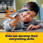 Конструктор LEGO Creator 3in1 от 7 лет (215 шт.) Постройте реактивный самолет и перестройте его в вертолет — изображение 3