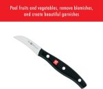 Кухонный нож ZWILLING для чистки овощей в форме птичьего клюва — изображение 2