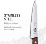 Нож шеф-повара Victorinox с ручкой из палисандра, Кухонный нож премиум-класса — изображение 2