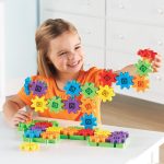 Детский конструктор - Учебные ресурсы Gears! Набор для начинающих, головоломка, ранние игрушки STEM — изображение 2