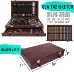 Набор для рисования 162 предмета, Набор художника U.S. Art Supply — изображение 5