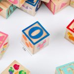 Детский конструктор - Развивающие кубики ABC для малышей 1-3 лет для укладки алфавита — изображение 6
