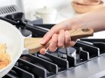 Глубокая сковорода с крышкой 25 см, Керамический сотейник Sensarte с антипригарным покрытием с индукцией — изображение 8
