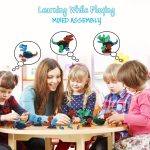 Детские игрушки Конструктор - Разберите игрушки динозавров для детей 3-5 лет Набор Развивающие игрушки — изображение 5