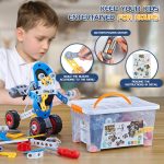Набор конструкторов для мальчиков 6-12 лет, Радиоуправляемые игрушки - Конструктор — изображение 6