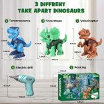 Игрушки-динозавры Ларадолы для мальчиков 3, 4, 5, 6, 7, 8 лет, разберите игрушки динозавров для детей 3-5, 5-7 — изображение 7