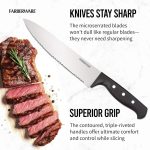 Набор кухонных ножей Farberware, 22 предмета никогда не требующие заточки — изображение 3