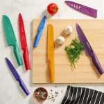Набор ножей Astercook, набор кухонных ножей из 12 предметов с цветовой кодировкой — изображение 3