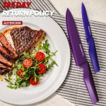 Набор ножей Astercook, набор кухонных ножей из 12 предметов с цветовой кодировкой — изображение 5