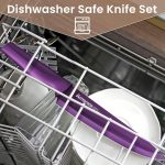 Набор ножей Astercook, набор кухонных ножей из 12 предметов с цветовой кодировкой — изображение 6