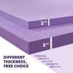 Гелевый матрас из пены с эффектом памяти 7.5 см, топпер королевского размера — изображение 8