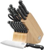 Набор кухонных ножей Chicago Cutlery Essentials из 15 предметов, набор кухонных ножей с блоком