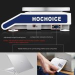 Промышленные счетные весы Hochoice, граммовые весы для деталей и монет, точность 66 фунтов/0,00022 фунта-30 кг — изображение 3