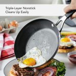 Набор сковород с антипригарным покрытием KitchenAid, 2 штуки — изображение 5