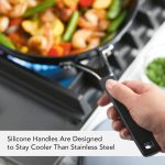 Набор сковород с антипригарным покрытием KitchenAid, 2 штуки — изображение 6