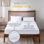Хлопковый наматрасник Cozylux, стеганый наматрасник с глубоким карманом — изображение 3