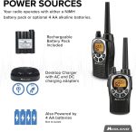 Рация дальнего действия Midland, 50-канальная двусторонняя радиосвязь GMRS — изображение 3
