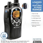 Рация дальнего действия Midland, 50-канальная двусторонняя радиосвязь GMRS — изображение 4