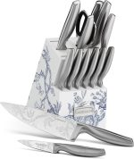 Набор кухонных ножей Cuisinart Caskata с полой ручкой, 15 предметов