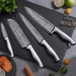 Набор кухонных ножей Astercook из 15 предметов со встроенной точилкой для ножей — изображение 5