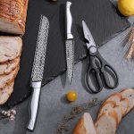Набор кухонных ножей Astercook из 15 предметов со встроенной точилкой для ножей — изображение 6