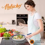 Большая сковорода NutriChef с антипригарным покрытием — изображение 8