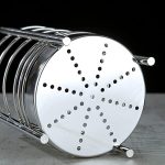 Набор кухонных принадлежностей, набор кухонных инструментов, набор лопаток и ложек с подставкой — изображение 6