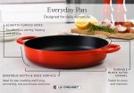 Чугунная сковорода Le Creuset Signature на каждый день — изображение 4