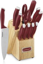 Набор кухонных ножей Cuisinart Color Pro, набор из 12 предметов с блоком
