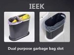 Мусорный бак Ieek 10 л для мусора с пресс-крышкой — изображение 5